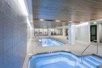 Indoor pool and hot tub
